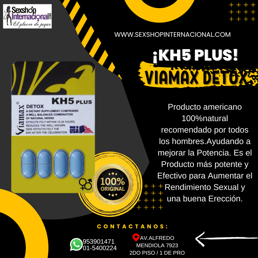 VIAMAX DETOX PARA LA POTENCIA SEXSHOP LOS OLIVOS